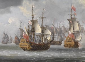 Englische Kriegsschiffe